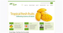 Desktop Screenshot of abcfruits.net